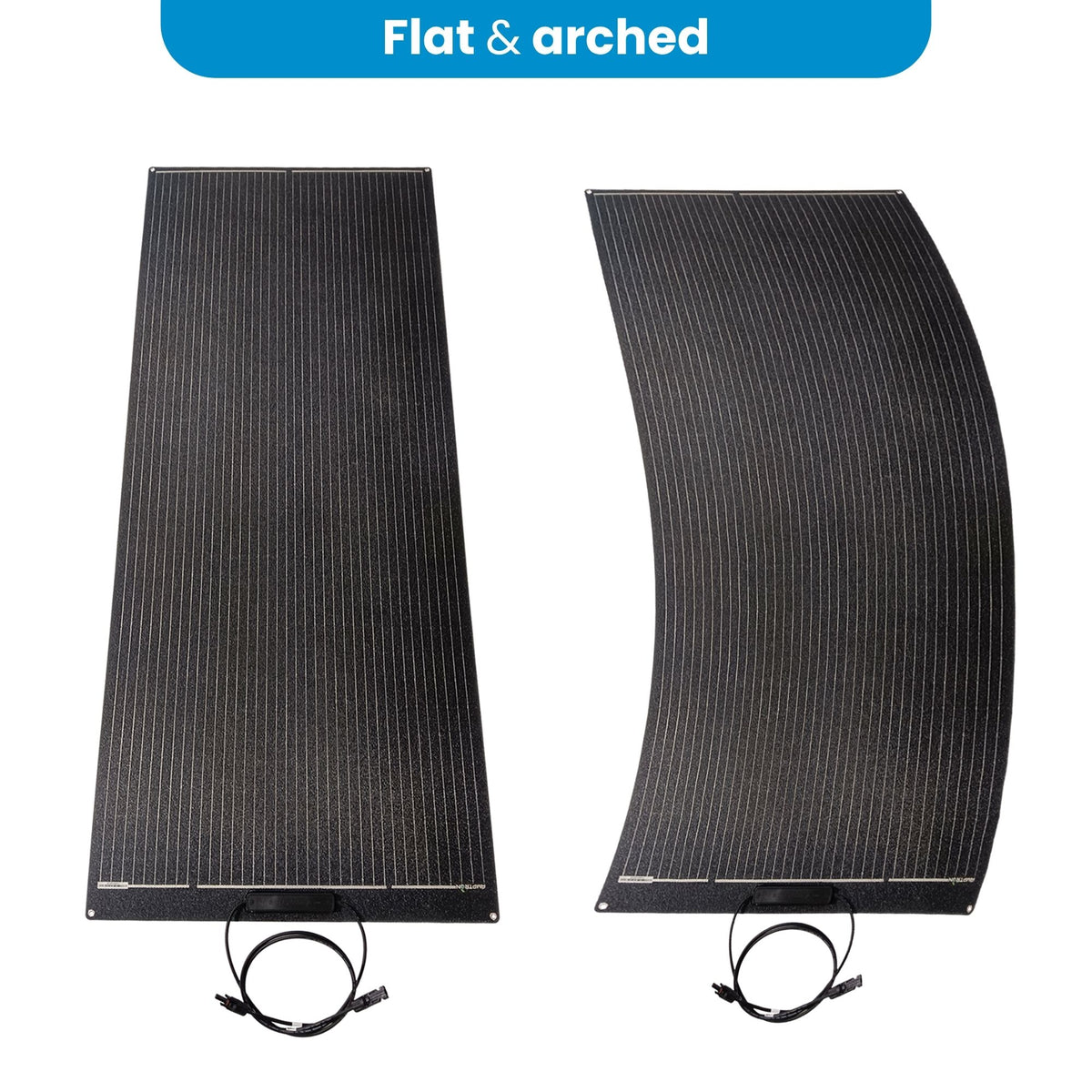 200W Marine Grade Flexible Solar Panel High Voltage 12/24/36/48V