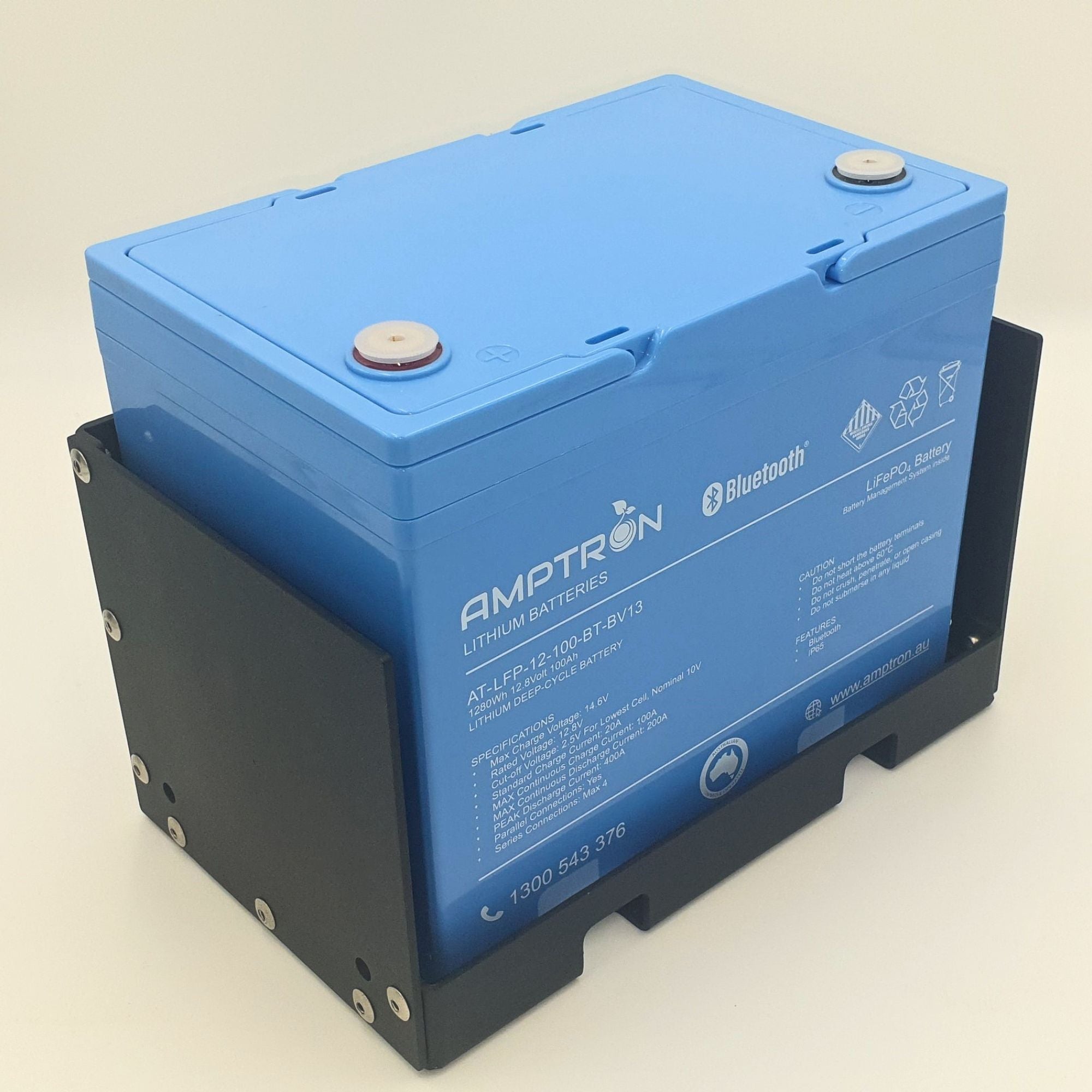 Amptron Type A - Universal Lite Weight Aluminium Battery Mounting Tray
