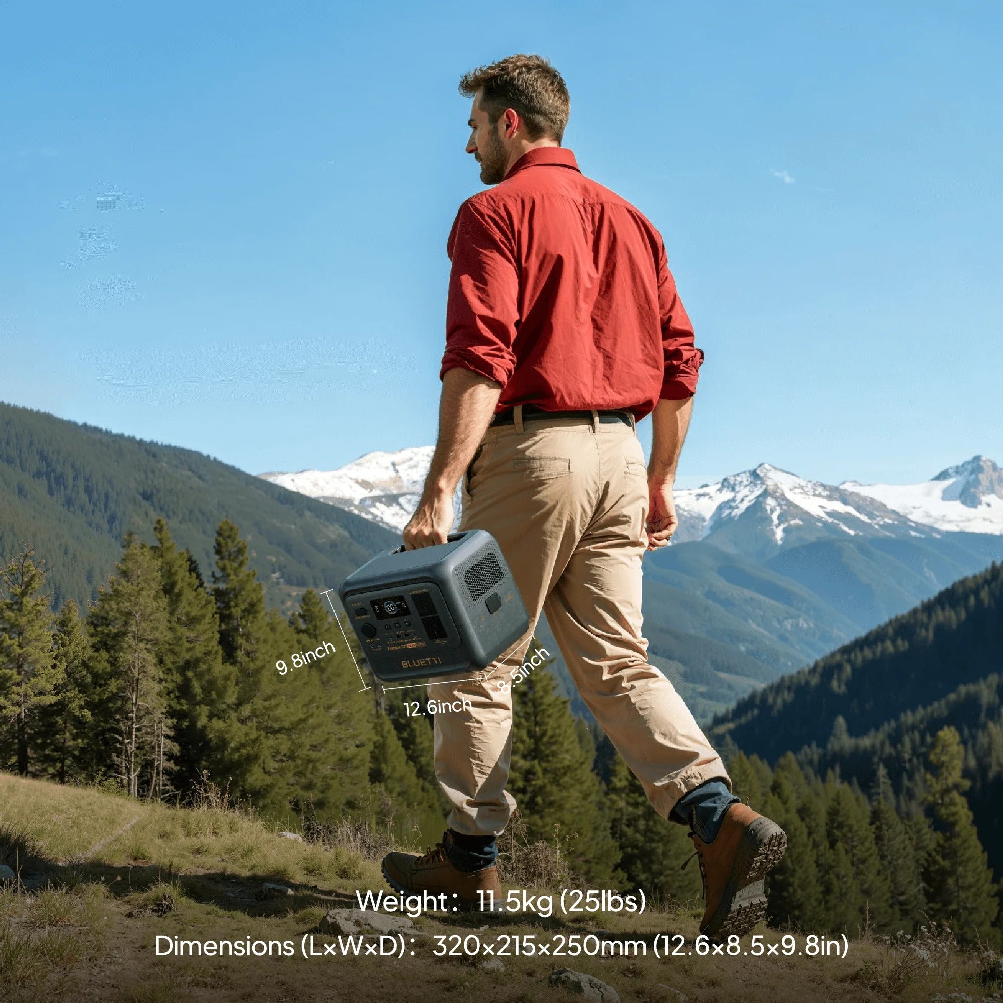 Bluetti Premium 100 V2 2000W Portable Power Station - 1,024Wh