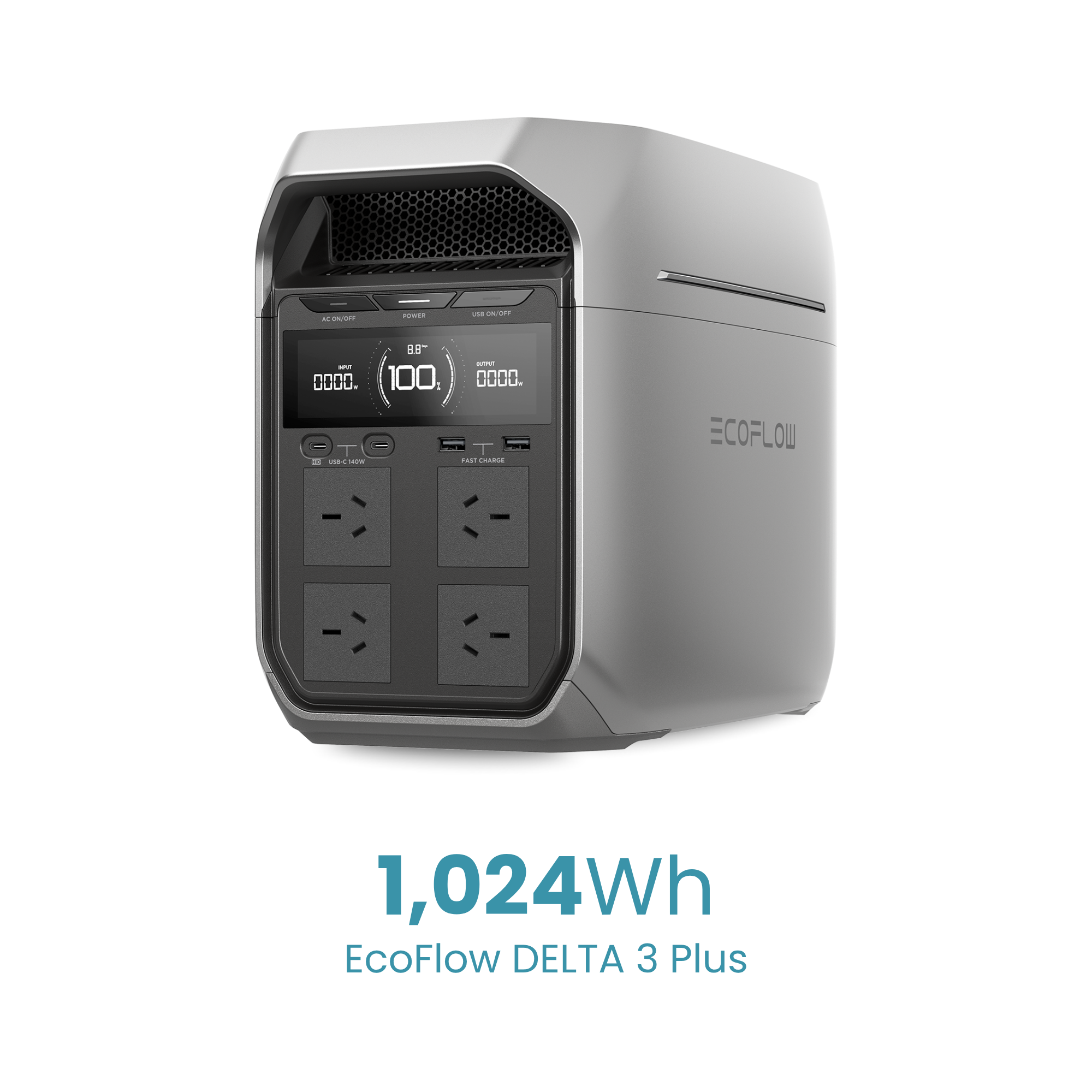 EcoFlow DELTA 3 Plus Portable Power Station 1024Wh