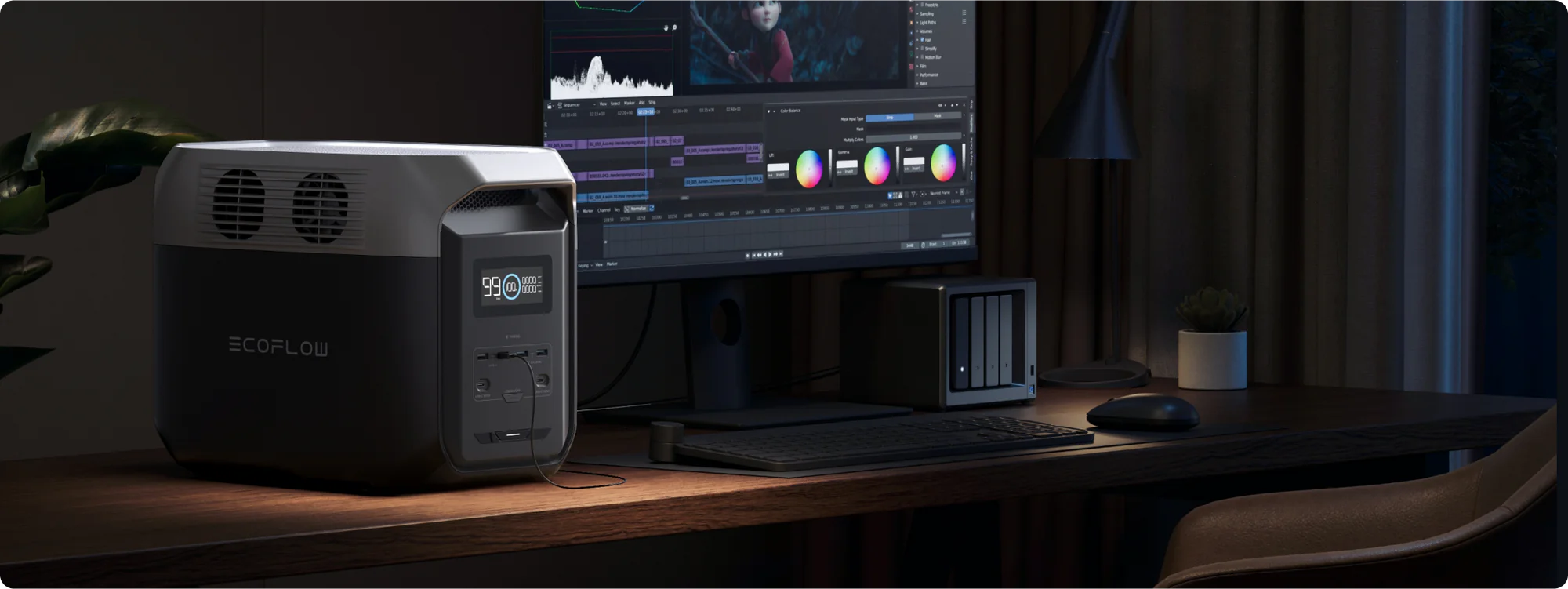 EcoFlow DELTA 3 Portable Power Station 1,536Wh