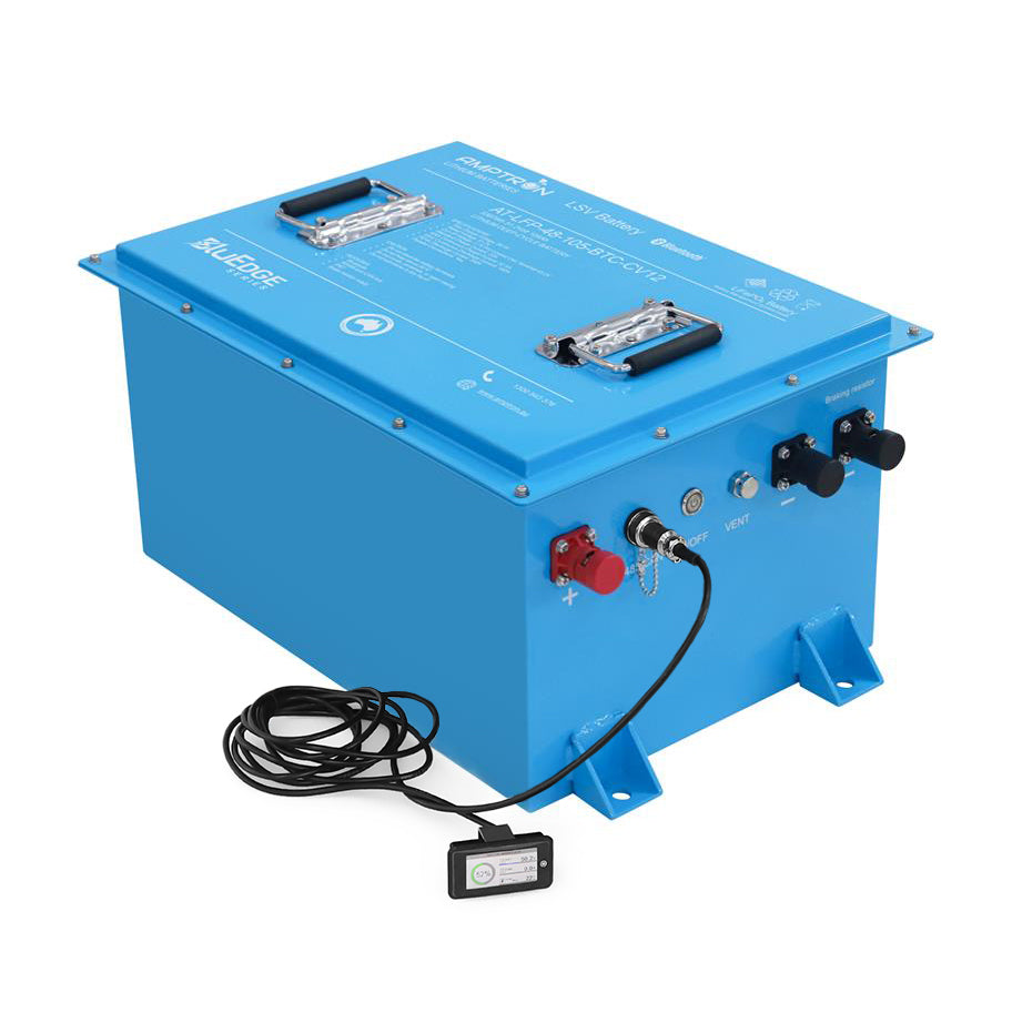 BluEdge 48V 105Ah 180A Smart Golf Cart LSV Battery