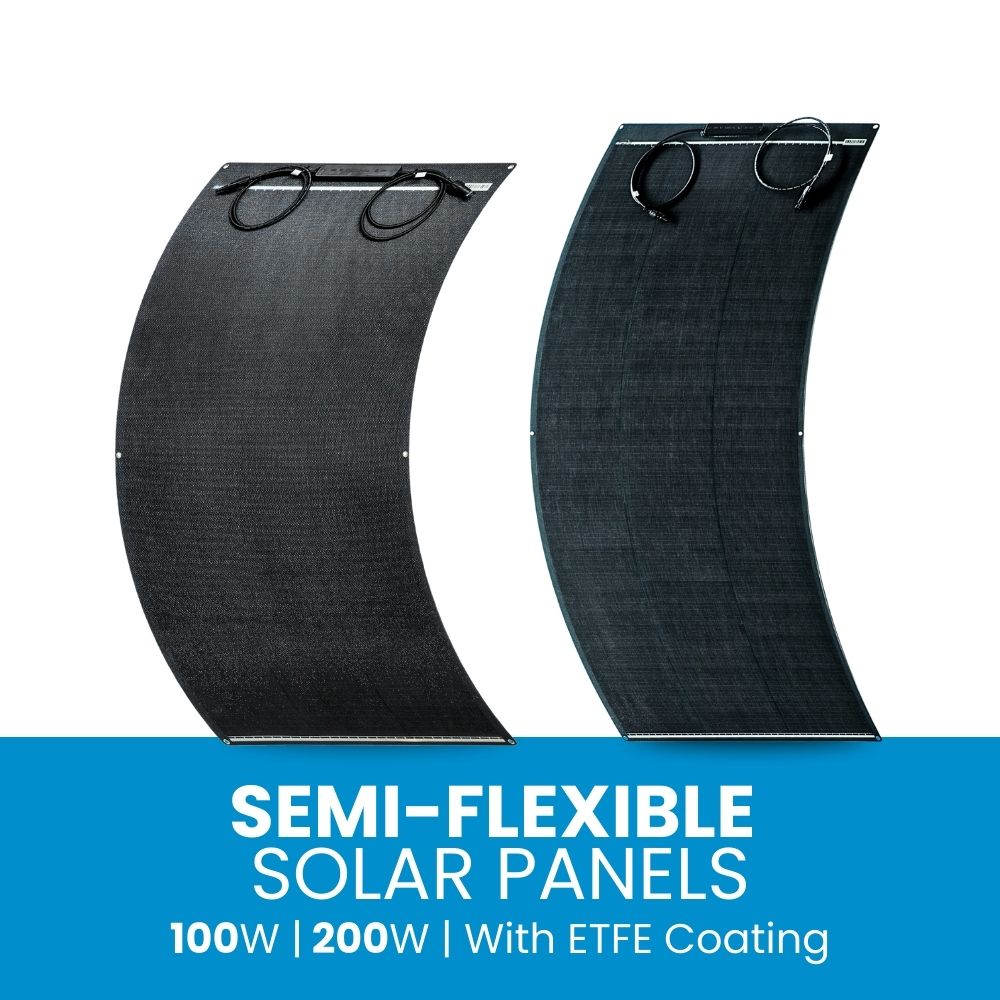 Semi-Flexible Solar Panels