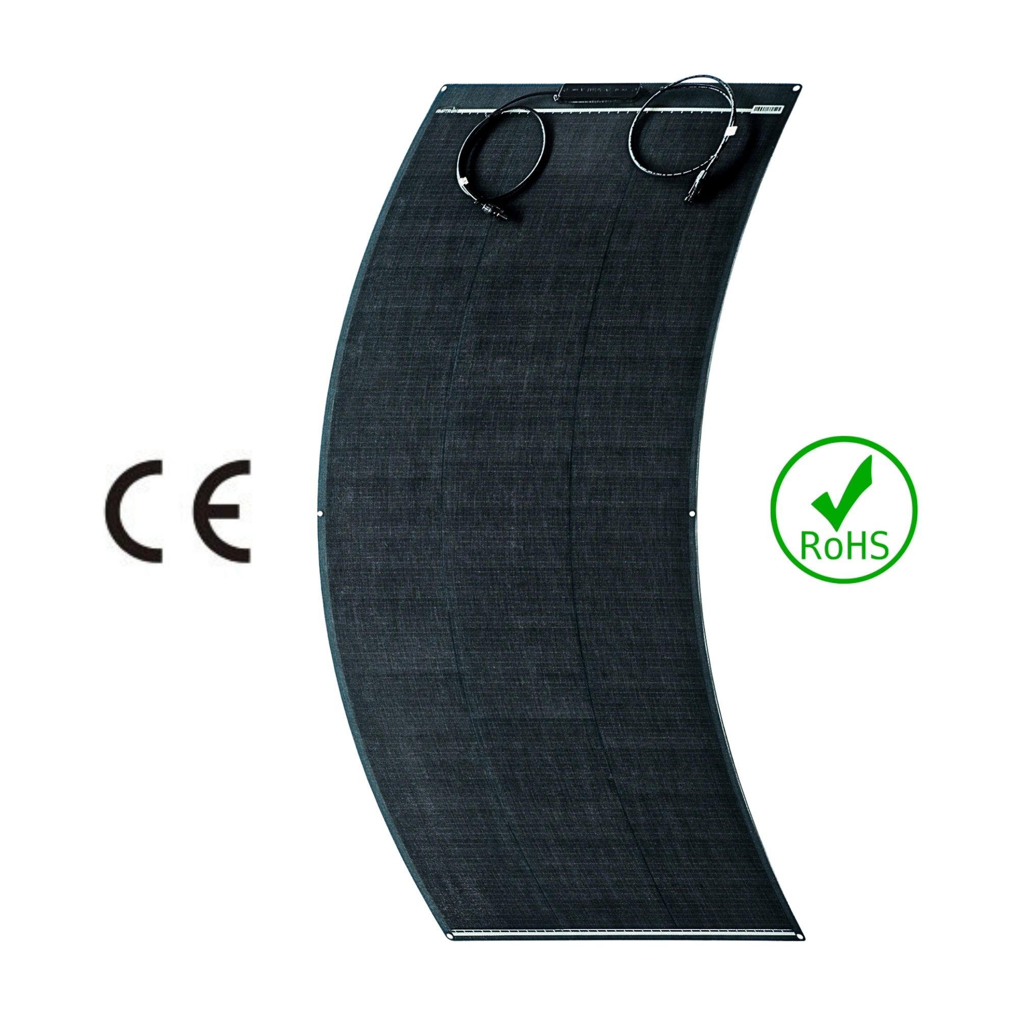 200W Semi-Flexible Perc-Shingled Solar Panel with ETFE Coating for Boats, 4WD & Mobility Vehicles