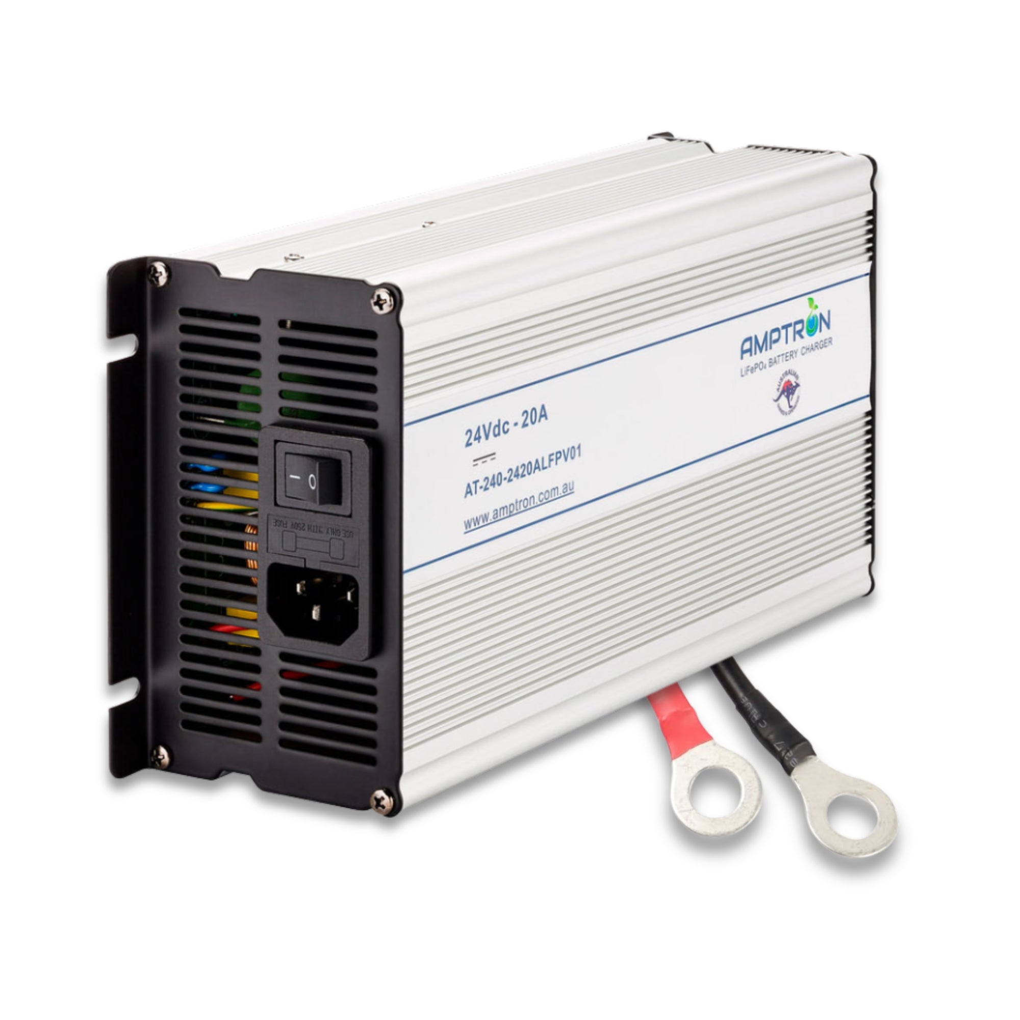 Amptron 24V 20A AC-DC Lithium LiFePO4 Battery Charger