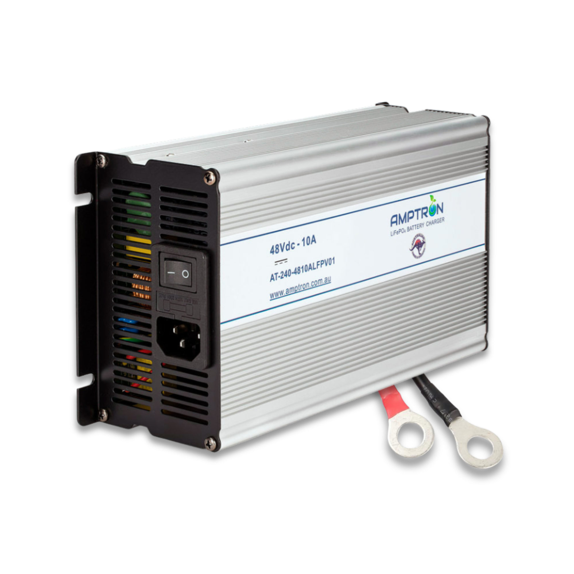 Amptron 48V 10A AC-DC Lithium LiFePO4 Battery Charger