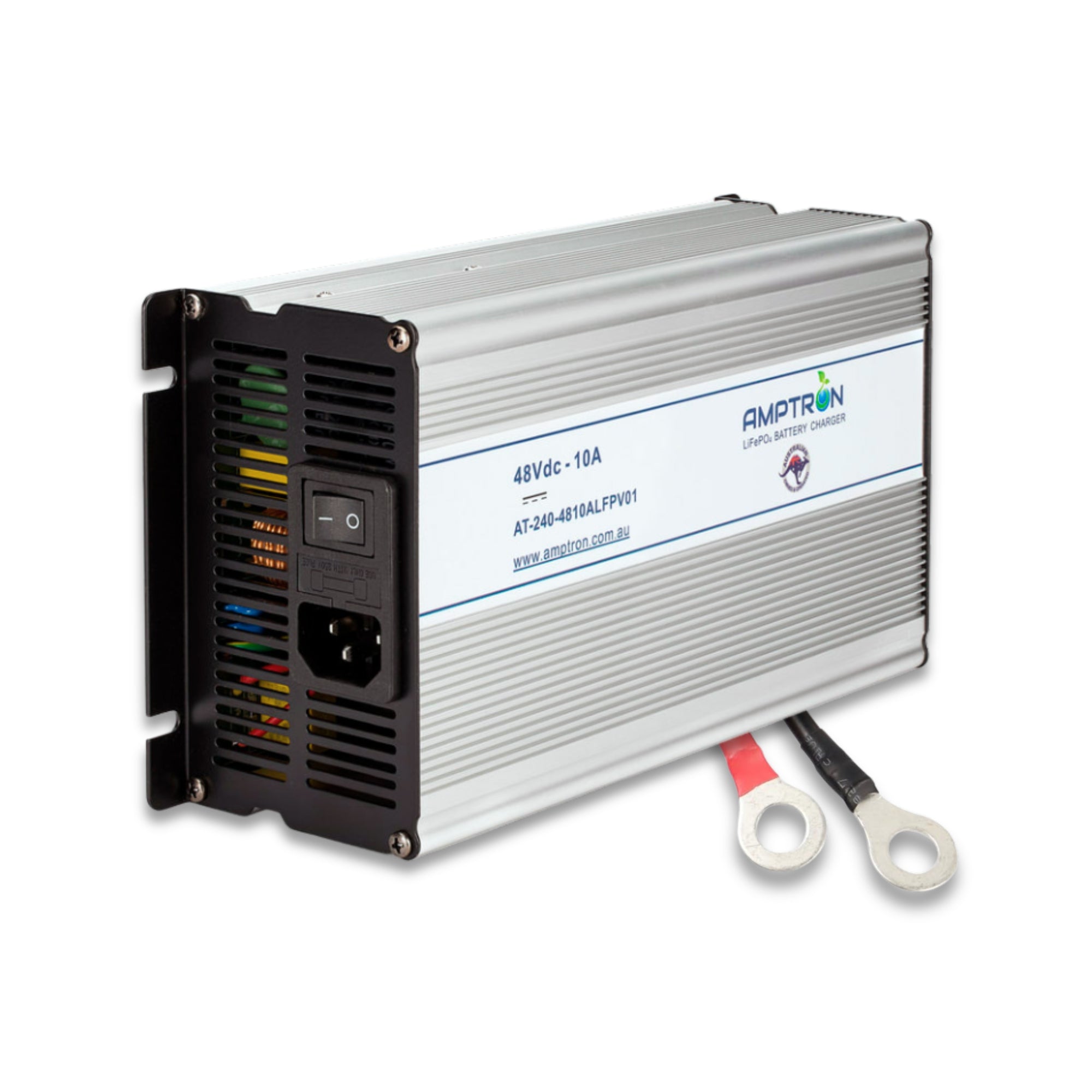 Amptron 48V 10A AC-DC Lithium LiFePO4 Battery Charger