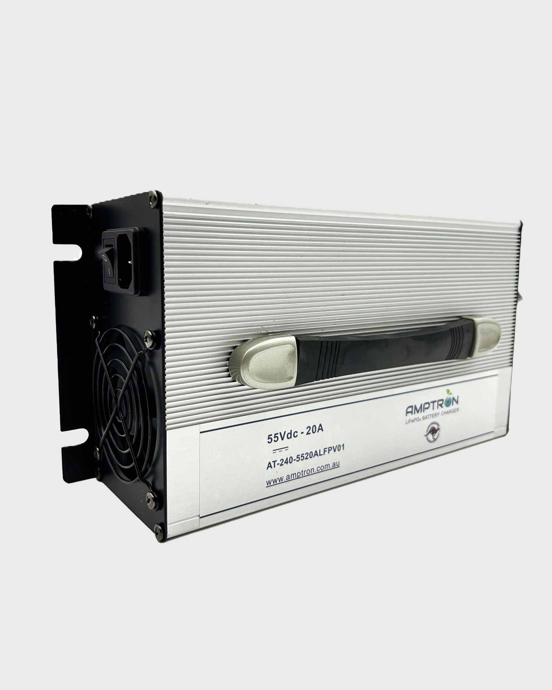 Amptron 240VAC 48VDC (Max 55V) 20A Lithium LiFePO4 Battery Charger / with Switch