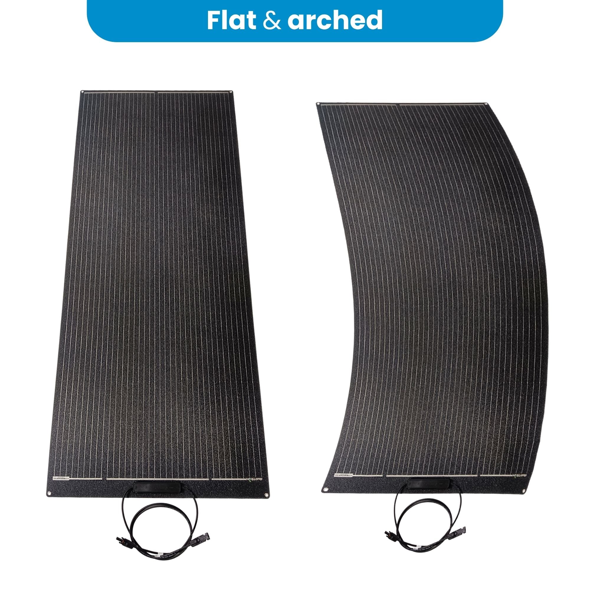 200W Marine Grade Flexible Solar Panel High Voltage 12/24/36/48V