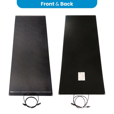 200W Marine Grade Flexible Solar Panel High Voltage 12/24/36/48V