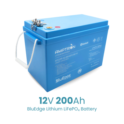 Amptron BluEdge 12V 200Ah Smart Lithium LFP Battery