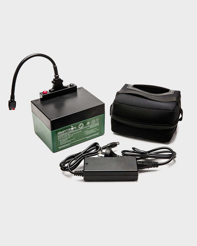 Amptron 12V 22Ah LiFePO4 Battery and Charger Combo Kit