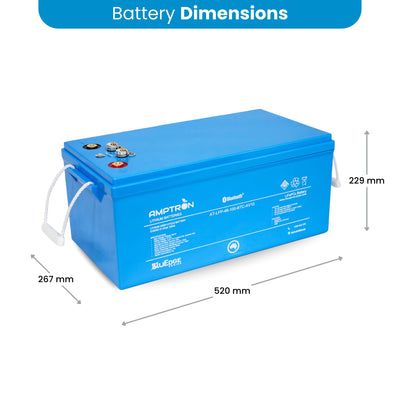 Amptron BluEdge 48V 100Ah Lithium LFP Smart Battery