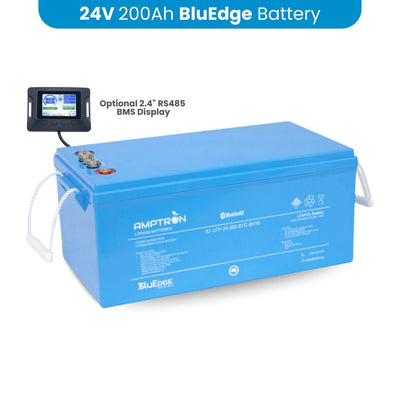 Amptron BluEdge 24V 200Ah Smart Lithium LiFePO4 Battery