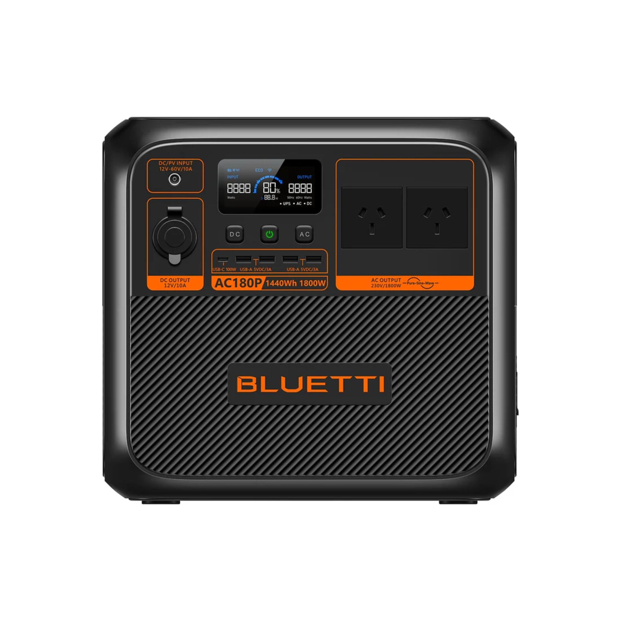 Bluetti AC180P 1800W Power Portable Station - 1,440Wh