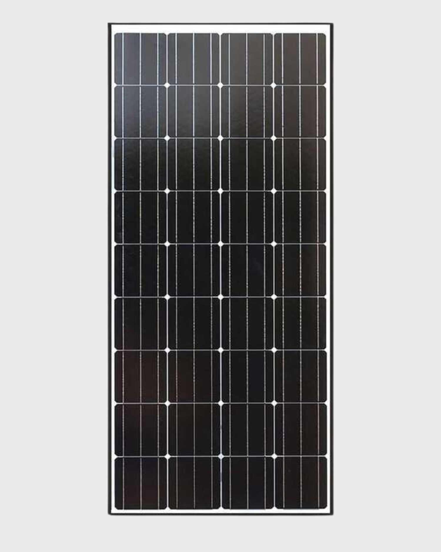 200W 12V  Glass Monocrystalline single cell solar panel