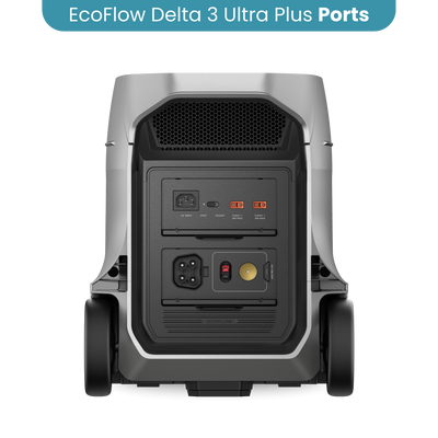 EcoFlow DELTA 3 Ultra Plus Portable Power Station - 3,072Wh