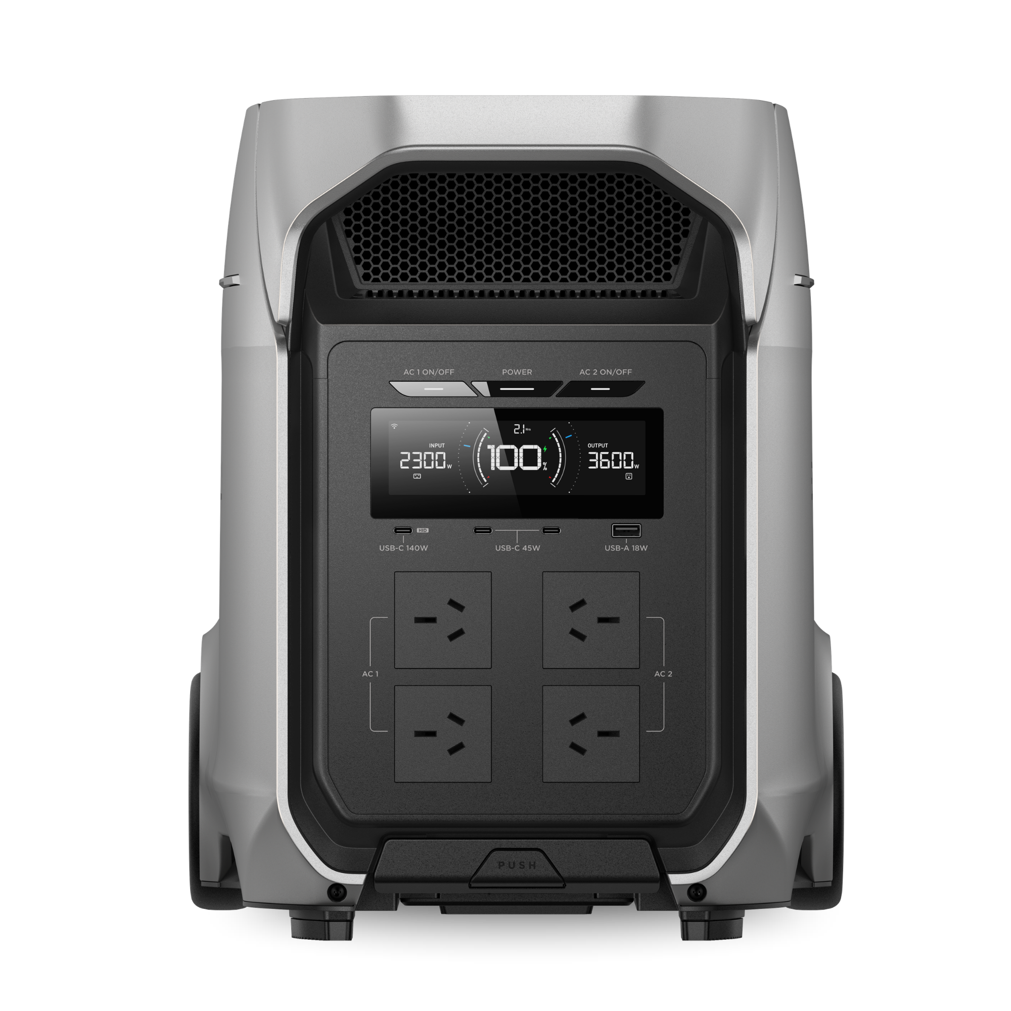 EcoFlow DELTA 3 Ultra Plus Portable Power Station - 3,072Wh
