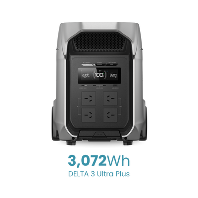 EcoFlow DELTA 3 Ultra Plus Portable Power Station 3072Wh