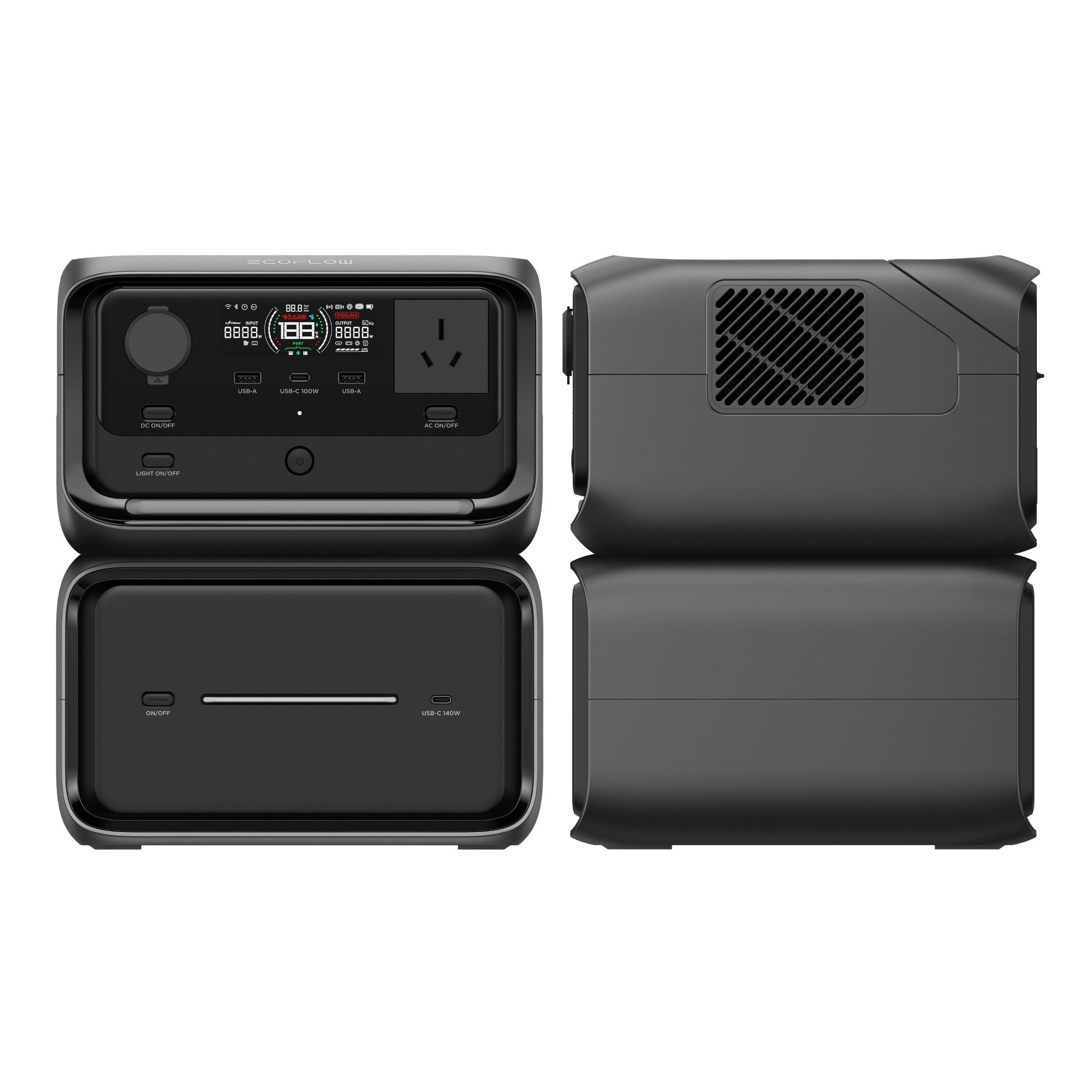 EcoFlow River 3 Max Plus 858Wh Portable Power Station