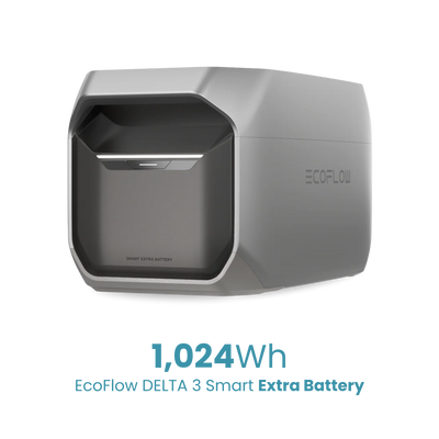 EcoFlow DELTA 3 Smart Extra Battery 1024Wh