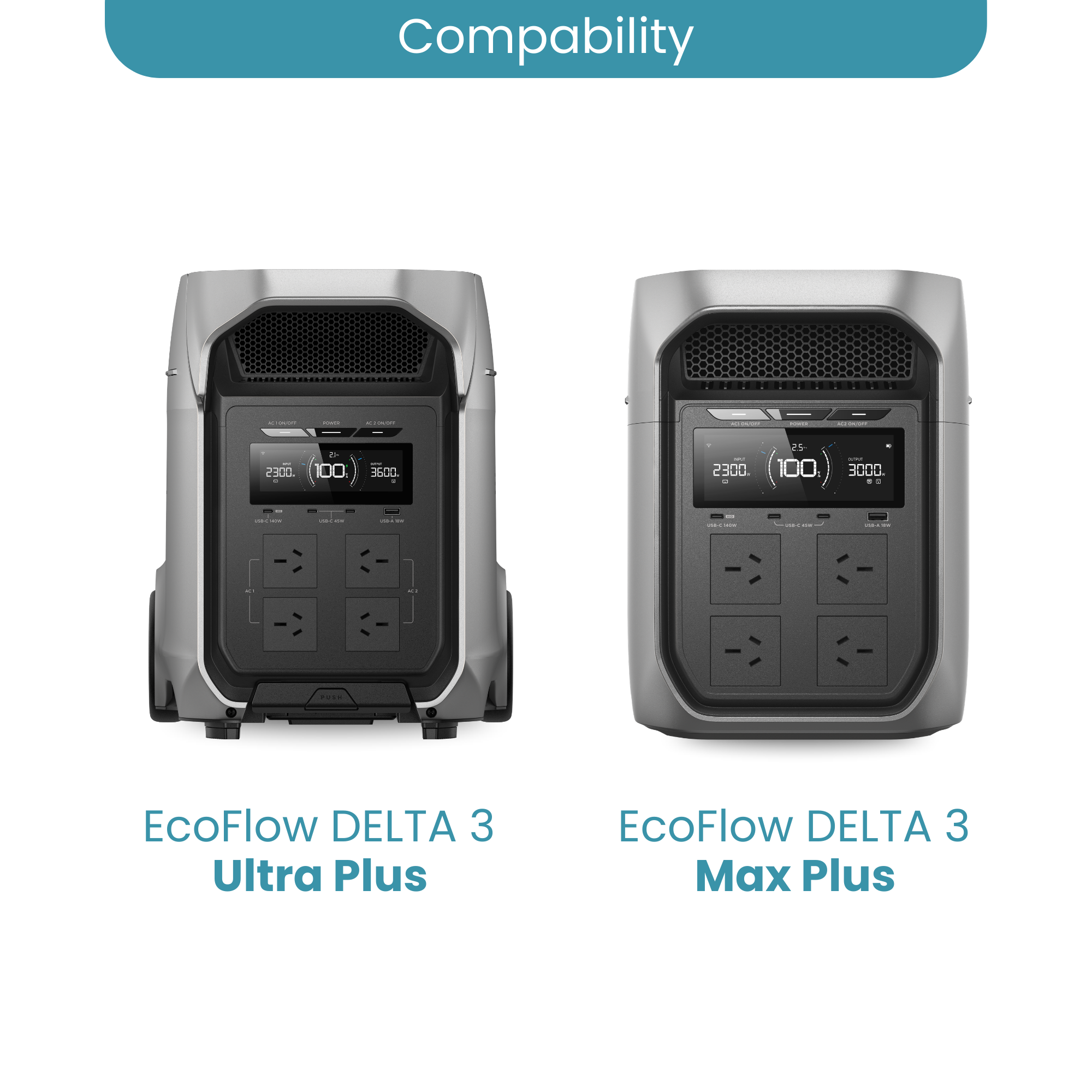 EcoFlow DELTA 3 Max Plus Extra Battery Pack 2048Wh