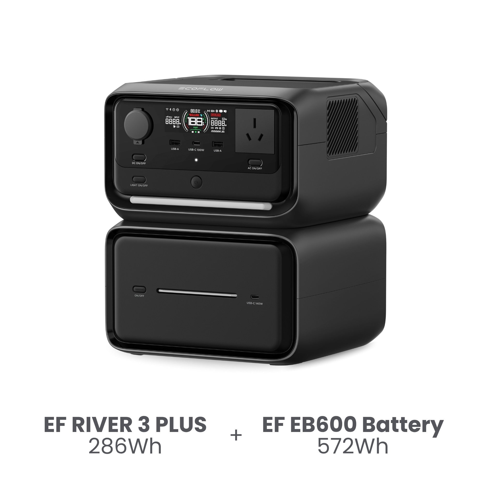 EcoFlow River 3 Max Plus 858Wh Portable Power Station