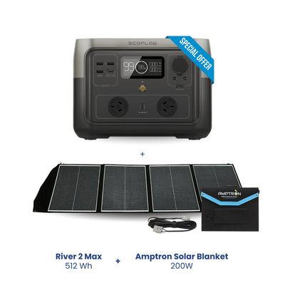 EcoFlow River 2 Max 512Wh 500W Portable Power Station