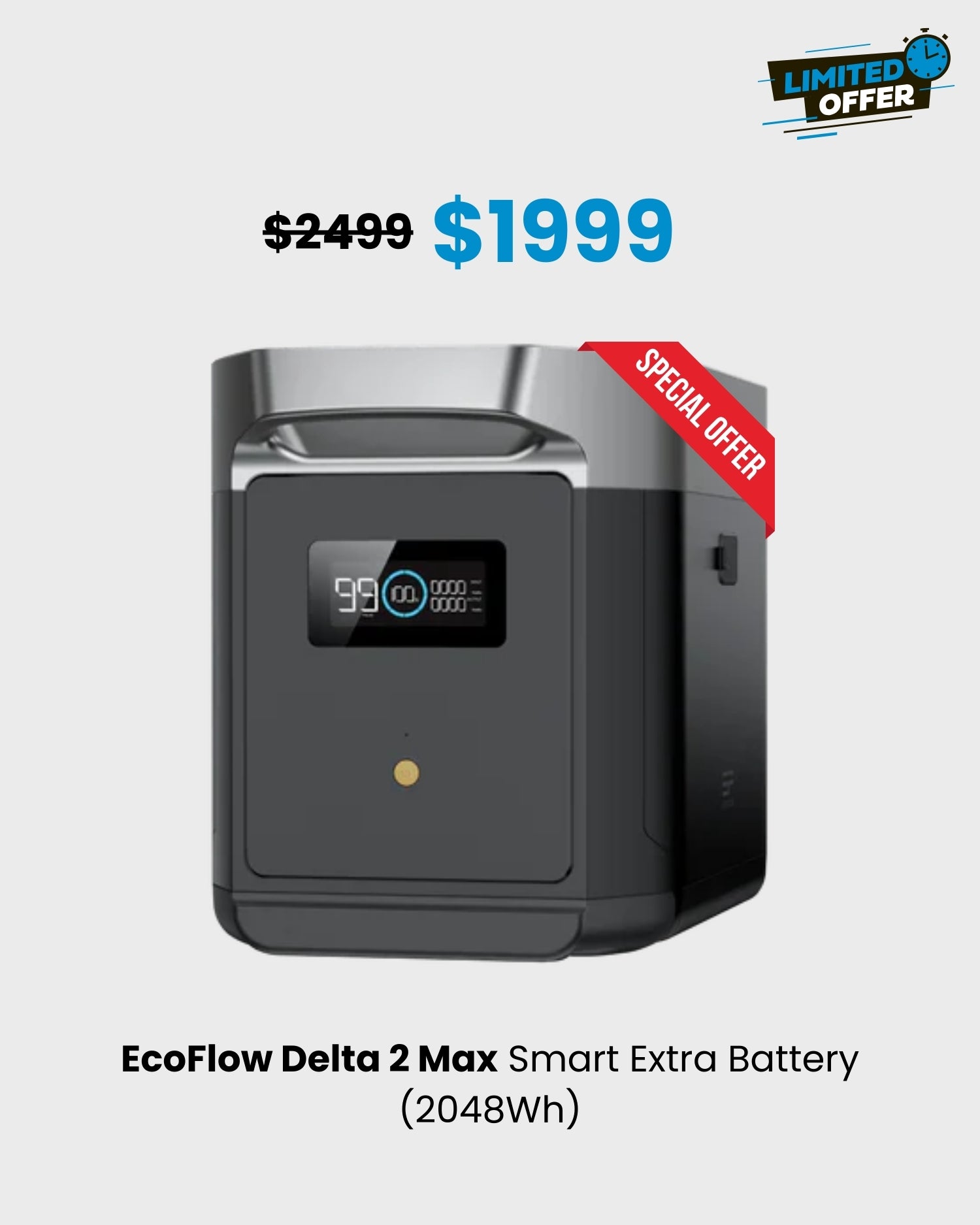 EcoFlow Delta 2 Max Smart Extra Battery