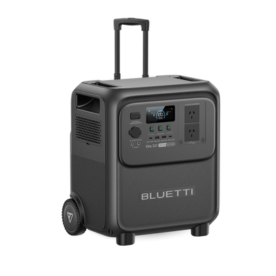 Bluetti Elite 320 1800W Portable Power Station with Wheels and Handle - 3200Wh