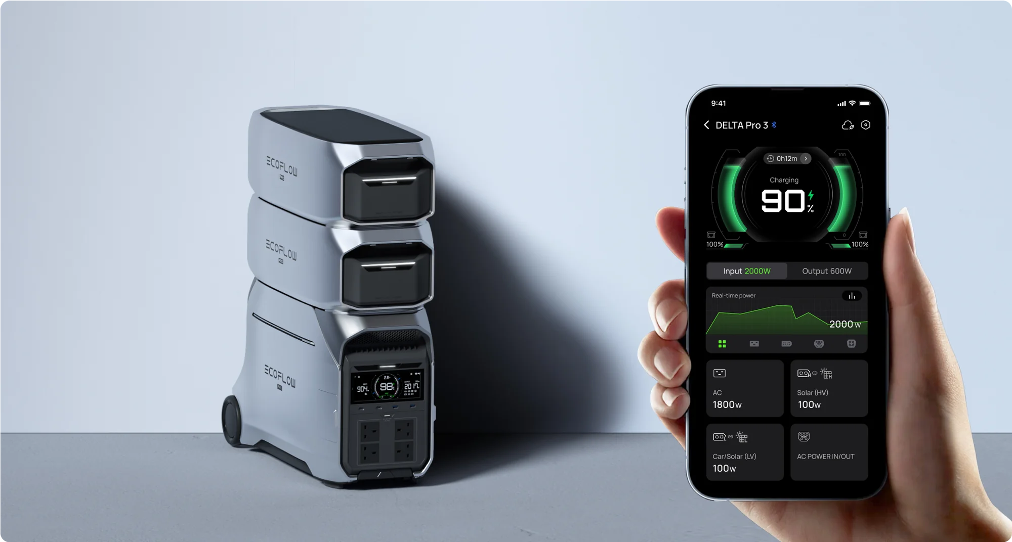 EcoFlow Delta 3 Pro Smart Extra Battery