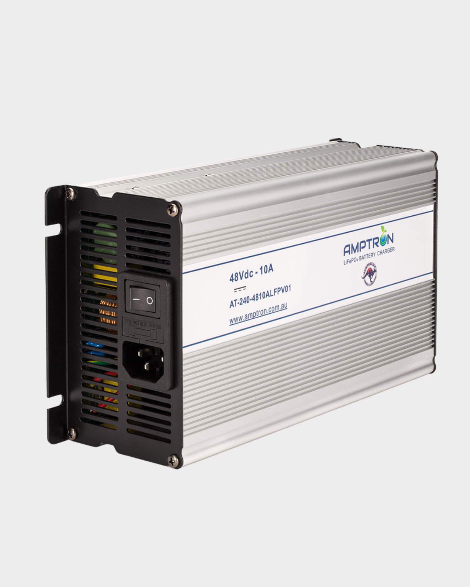 Amptron 48V 10A AC-DC Lithium LiFePO4 Battery Charger