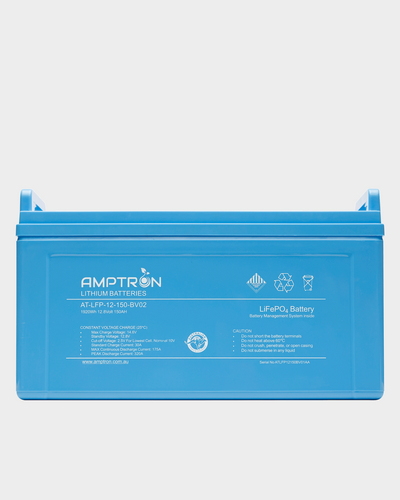 Amptron 12V 150Ah / 175A LiFePO4 Battery