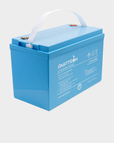 Amptron 24V 50Ah / 70A LiFePO4 Battery